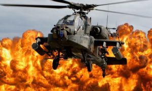 Hai trực thăng chiến đấu của Mỹ rơi khi huấn luyện
