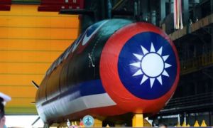 Đài Loan ra mắt tàu ngầm tự sản xuất nhằm đối phó với Trung Quốc