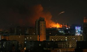 Thủ đô Kiev của Ukraine lại bị Nga tấn công khủng bố
