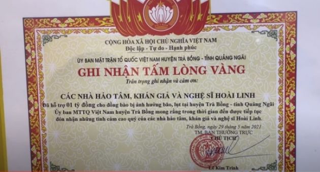 Soi chi tiết bất thường trong giấy tờ sao kê của NS Hoài Linh: Cho người dân...