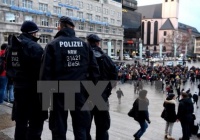 Biểu tình chống khủng bố biến thành giằng co, ẩu đả tại Đức