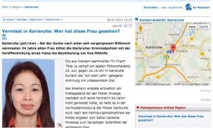 Đức: Y án với người chồng Việt Nam giết vợ