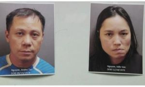 Vợ chồng gốc Việt cầm đầu đường dây ăn trộm hàng trăm ngàn đô