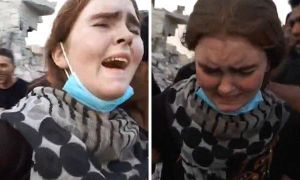 Xuất hiện video cô dâu IS người Đức khóc lóc thảm thiết khi bị binh sĩ Iraq bắt