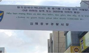 Không kiêng nể gì nữa, cảnh sát Hàn Quốc gửi thông điệp mạnh mẽ nhất đến người...