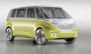 Volkswagen nghiên cứu chế tạo tạo xe Bus mini I.D Buzz không người lái