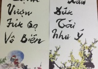 PGS Bùi Hiền chuyển đôi câu đối Tết sang ngôn ngữ “Tiếw Việt”