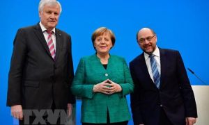 CDU/CSU và SPD nhóm họp thảo luận lập chính phủ ở Đức