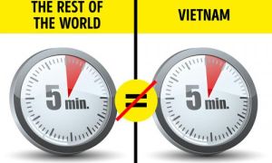 Khách Tây sốc khi người Việt hẹn 5 phút, nhưng phải đợi rất lâu