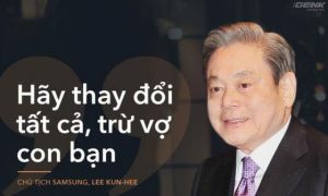 3 câu chuyện quản trị tuyệt vời của chủ tịch Samsung Lee Kun Hee: Từ một DN...