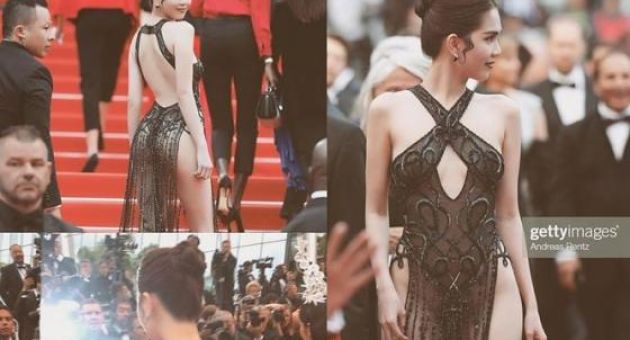 Ngọc Trinh và loạt sao cố tình mặc khoe thân để gây chú ý tại Cannes