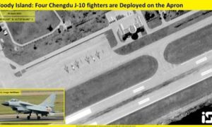 Trung Quốc triển khai phi pháp 4 máy bay chiến đấu tới Hoàng Sa