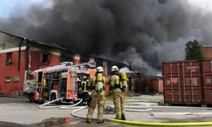 Cháy chợ Việt Nam tại Đức: đã kiểm soát được ngọn lửa