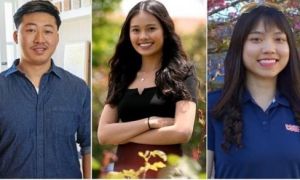 Ba sinh viên gốc Việt nhận giải thành tích cao quý nhất của hệ thống Đại học...
