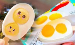 Hội sành ăn “điêu đứng” với cơn sốt kem 2 trứng muối Đài Loan