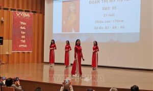 Nữ sinh Việt đăng quang khoa khôi “Duyên dáng VYSA” tại Nhật Bản