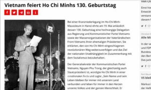 Báo Đức trang trọng đưa tin kỷ niệm 130 năm Ngày sinh Chủ tịch Hồ Chí Minh