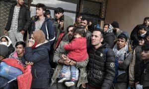 Đức tiếp nhận gần 100 người tị nạn từ Hy Lạp