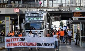 Hàng nghìn người Đức định biểu tình chống lệnh hạn chế Covid-19
