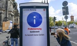 Hàng chục nghìn còi báo động trên khắp nước Đức đồng loạt kêu