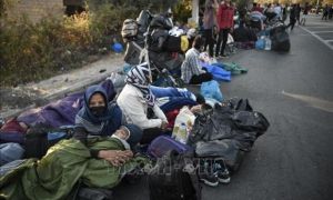 Đức tiếp nhận trên 1.500 người tị nạn ở Hy Lạp