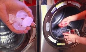 Đồ sẽ không nhăn nhúm khi giặt bằng máy giặt nếu bạn biết được bí quyết này