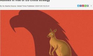 Giữa căng thẳng với Úc, báo Trung Quốc đăng ảnh 'châm dầu vào lửa'