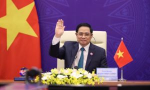 Thủ tướng Việt Nam nêu vấn đề vắc xin cấp bách tại hội nghị quốc tế