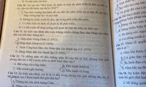 Sách tham khảo của Nhà xuất bản Giáo dục Việt Nam có đáp án sai