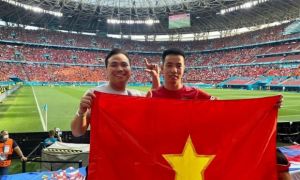 Người Việt kể chuyện đem quốc kỳ tới xem Euro