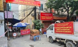 Hà Nội phong tỏa khu dân cư 2.000 người