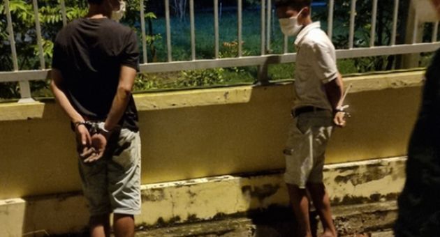 Hai người Campuchia lái xe chở xoài chứa 24kg ma túy vào Long An