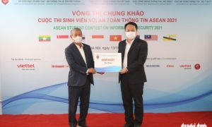 Sinh viên Việt Nam vượt qua 7 nước ASEAN giành giải nhất ‘đấu trường online’
