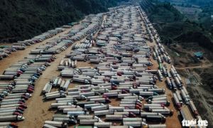 Gần 5.000 xe container nằm la liệt ở cửa khẩu, tài xế 'khóc ròng' vì nông sản...