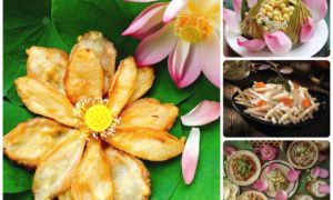 200 món ăn từ sen được xác lập kỷ lục Việt Nam và thế giới