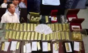Khám nhà quan địa phương Trung Quốc: Vàng cả cân, tiền hàng thùng đếm mỏi tay
