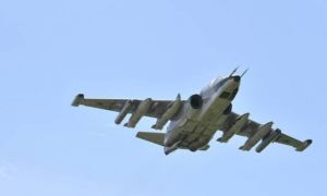 Máy bay Su-25 của Nga rơi gần biên giới Ukraine