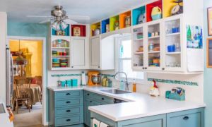 Trang trí căn bếp với sự kết hợp màu sắc độc lạ mà bạn nhất định phải thử
