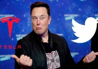 Elon Musk mua lại Twitter, cổ phiếu Tesla ‘rớt thảm’