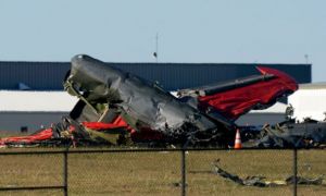 2 máy bay quân sự đâm nhau ở Mỹ: 6 người nghi thiệt mạng, nhân chứng bật khóc