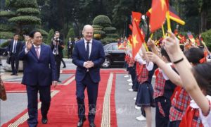 Thủ tướng Đức kết thúc tốt đẹp chuyến thăm chính thức Việt Nam