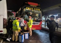 Đà Nẵng: Phát hiện xe khách 42 chỗ nhồi nhét 57 người