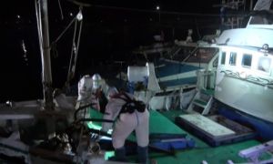 Cảnh sát biển Đài Loan phát hiện 12 người Việt trốn trên tàu cá