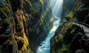 Breitachklamm được vinh danh là kỳ quan thiên nhiên của năm tại Đức