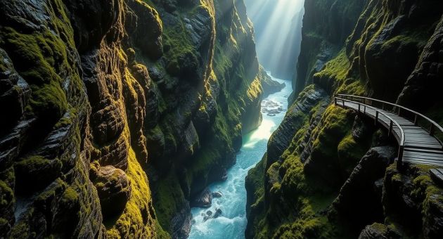 Breitachklamm được vinh danh là kỳ quan thiên nhiên của năm tại Đức