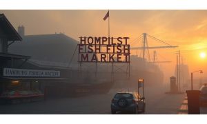 Chợ cá lịch sử Hamburg đối mặt khủng hoảng do vắng người bán và thưa khách
