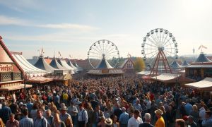Oktoberfest 2025 tại München phải đóng cửa lần thứ ba vì quá tải