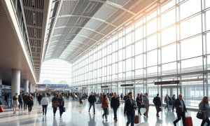 Sân bay Frankfurt ra mắt nhà ga Terminal 3: biểu tượng mới của hàng không châu...