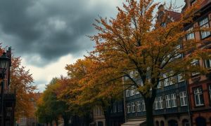 Bão Joshua tấn công Đức, tốc độ gió lên tới 115 km/h và gây gián đoạn đường sắt