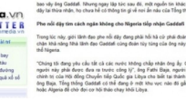 Hoang mang vì Niger biến thành Nigeria!